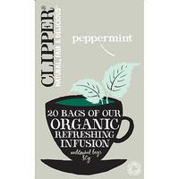 clipper peppermint tea 20 bags