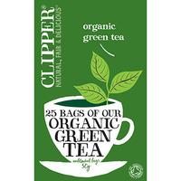 Clipper Fairtrade Green Tea (25 bags)