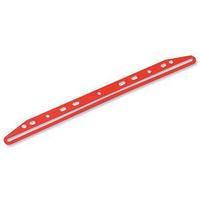 Clip Multipunched (300mm) Red for Ringbinders (1 x Pack of 25)