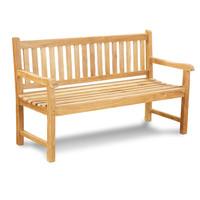 classic teak garden bench 3 seater