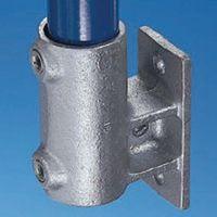 clamp fitting type d face fixed base plate vertical