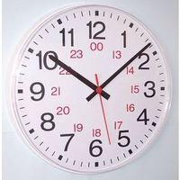 CLOCK 24 HOUR QUARTZ ANALOGUE