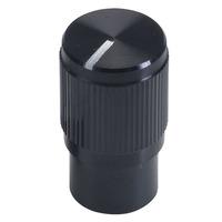 Cliff FC7257 KMK10E Knurled ALU Shell Knob Spline Shaft 6mm - Blac...