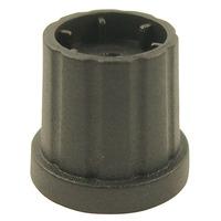 Cliff CL178881 K21 Control Knob Black 4mm Screw Fix