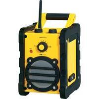 Clatronic BR 816 Outdoor / Construction Site Radio, Yellow, Black