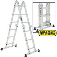 Clarke Clarke FPL3 10-in-1 Multi Function Aluminium Ladder