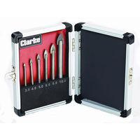 Clarke Clarke CHT704 6 Piece Glass Drill Bit Set