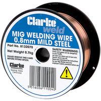 Clarke Clarke Mild Steel Welding Wire 0.8mm 0.8kg