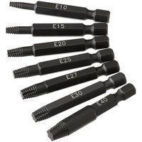 clarke clarke pro331 7 piece torx screw extractor set