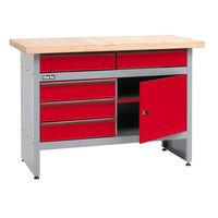 clarke clarke cwb1205p 5 drawer workbench