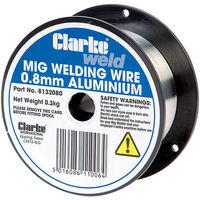 clarke clarke aluminium welding wire 08mm 03kg