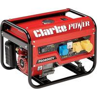 Clarke Clarke PG3800DV 3kVA 230V/110V Dual Voltage Petrol Generator