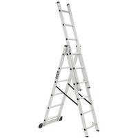 clarke clarke alc3 6 aluminium combination ladder