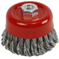 Clarke CHT555 - 100mm Wire Cup Brush (M14)