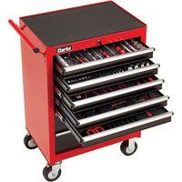 Clarke Clarke PRO396 222 Piece Tool Set With 7 Drawer Tool Cabinet