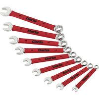 clarke clarke cht811 9 piece cushion grip combination spanner set 8 19 ...