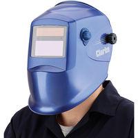 Clarke Clarke GWH3 Blue Grinding/Arc Activated Solar Powered Welding Headshield
