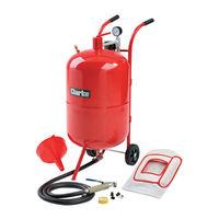 clarke clarke cpsb200 pressurised sandblaster