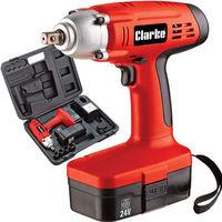 clarke clarke cir220 24v cordless impact wrench