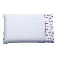 ClevaMama Replacement Baby Pillow Case-Blue
