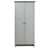 Clovelly 2 Door Robe Grey