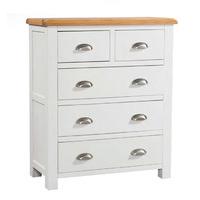 Clevedon Light Grey Painted 2 over 3 Chest