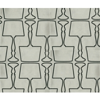 Clarke & Clarke Wallpapers Lamps Flock , W0008/01
