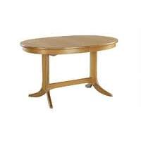 Classic Large Oval Extending Dining Table