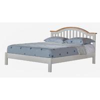 clevedon light grey painted bed multiple sizes king size bed