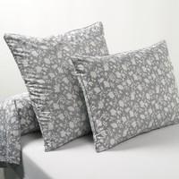 Céleste Printed Percale Bolster Cases