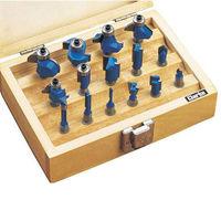 Clarke Clarke CHT362 - 15 Pc Router Bit Set (¼\