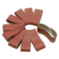 clarke aluminium oxide sanding belts 76x533mm 120 grit pk10