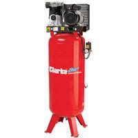 clarke clarke ve18c150 18cfm industrial vertical electric air compress ...