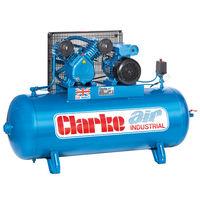 clarke clarke xev16150 industrial air compressor 230v