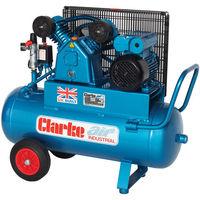 clarke clarke xepv1150 portable industrial air compressor 230v