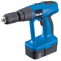 clarke clarke ccd240 24v cordless hammer drill