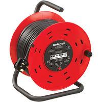 Clarke Clarke CCR50 4 Socket 50m Cable Reel With Thermal Cut Out (230V)