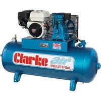 clarke clarke xp15150 petrol driven industrial air compressor