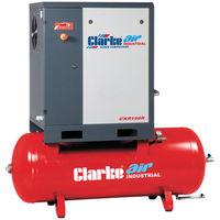 clarke clarke cxr150r 15hp 270 litre industrial screw compressor