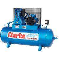 clarke clarke xe25200 industrial air compressor wis 400v