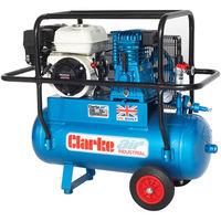 clarke clarke xpp15h50 portable petrol driven air compressor 230v