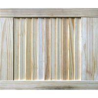 Closed Louvre Pine Internal Door (H)457mm (W)381mm