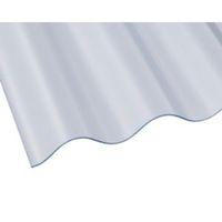 Clear PVC Roofing Sheet 2000mm x 950mm Pack of 10