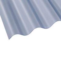 clear corrugated pvc roofing sheet 2440mm x 762mm pack of 10