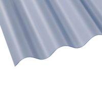 Clear Corrugated PVC Roofing Sheet 3050mm x 762mm Pack of 10