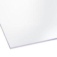 Clear Polystyrene Glazing Sheet 1200mm x 600mm Pack of 6