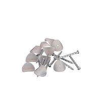 clear profile fixings pack of 200