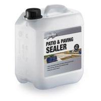 clean seal colourless patio paving sealer 5l