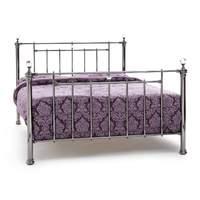 Clara Metal Black Nickel Bedstead Kingsize