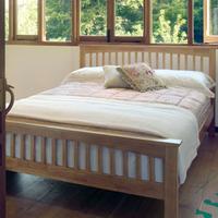 Clearance Dorlux Heywood 4FT Small Double Wooden Bedstead